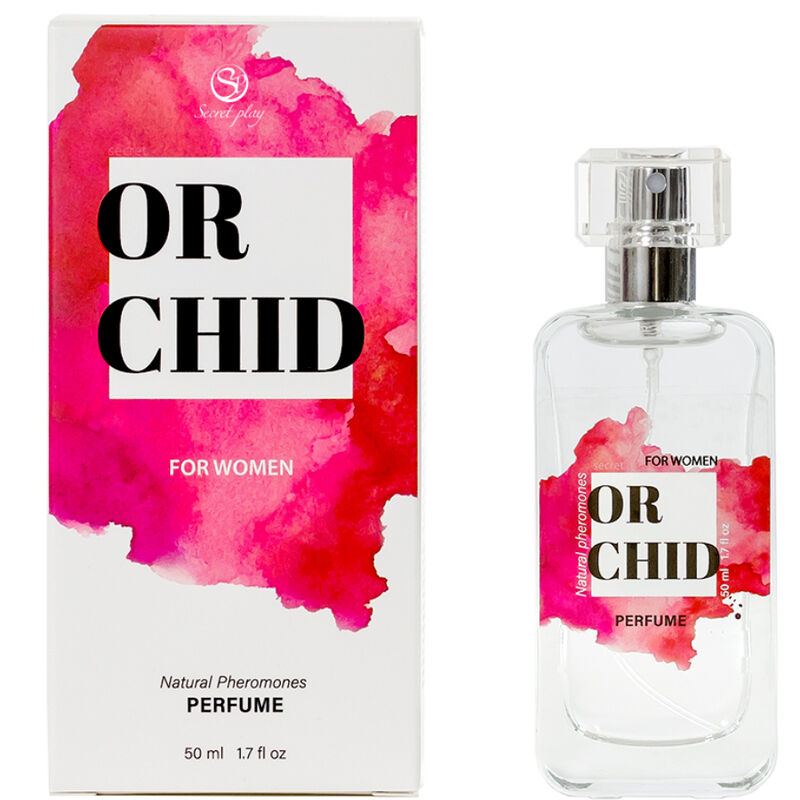 SECRETPLAY - PROFUMO SPRAY AI FEROMONI NATURALI DELL'ORCHIDEA 50 ML