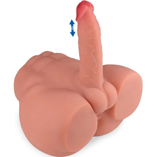 XISE - FREDERICO MASTURBADOR REALISTICO DILDO POSIZIONE FRONTALE CON SPINTA 15 CM