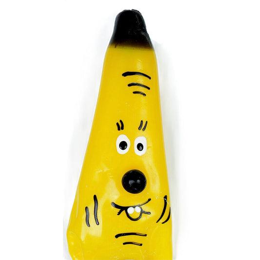 CONDOMERIE - PRESERVATIVI NOVITÀ DIPINTI A MANO MODELLO BANANA XL