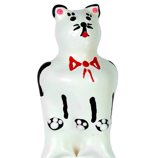 CONDOMERIE - PRESERVATIVI NOVITÀ DIPINTI A MANO MODELLO GATTO XL