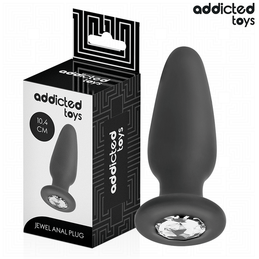 ADDICTED TOYS - PLUG ANALE CON GIOIELLO TAGLIA M 10,4 CM