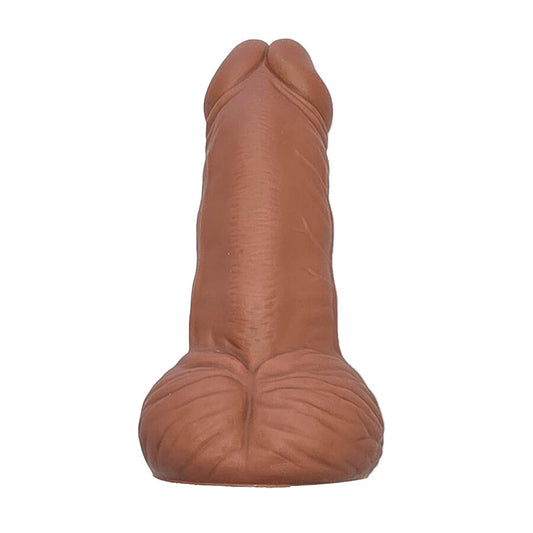DIABLO PICANTE - GIOCATTOLO ANTISTRESS A FORMA DI PENE COLOR MULATTO HOT DEVIL