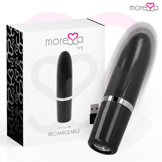 MORESSA - IVY VIBRATORE STIMOLATORE DA VIAGGIO NERO